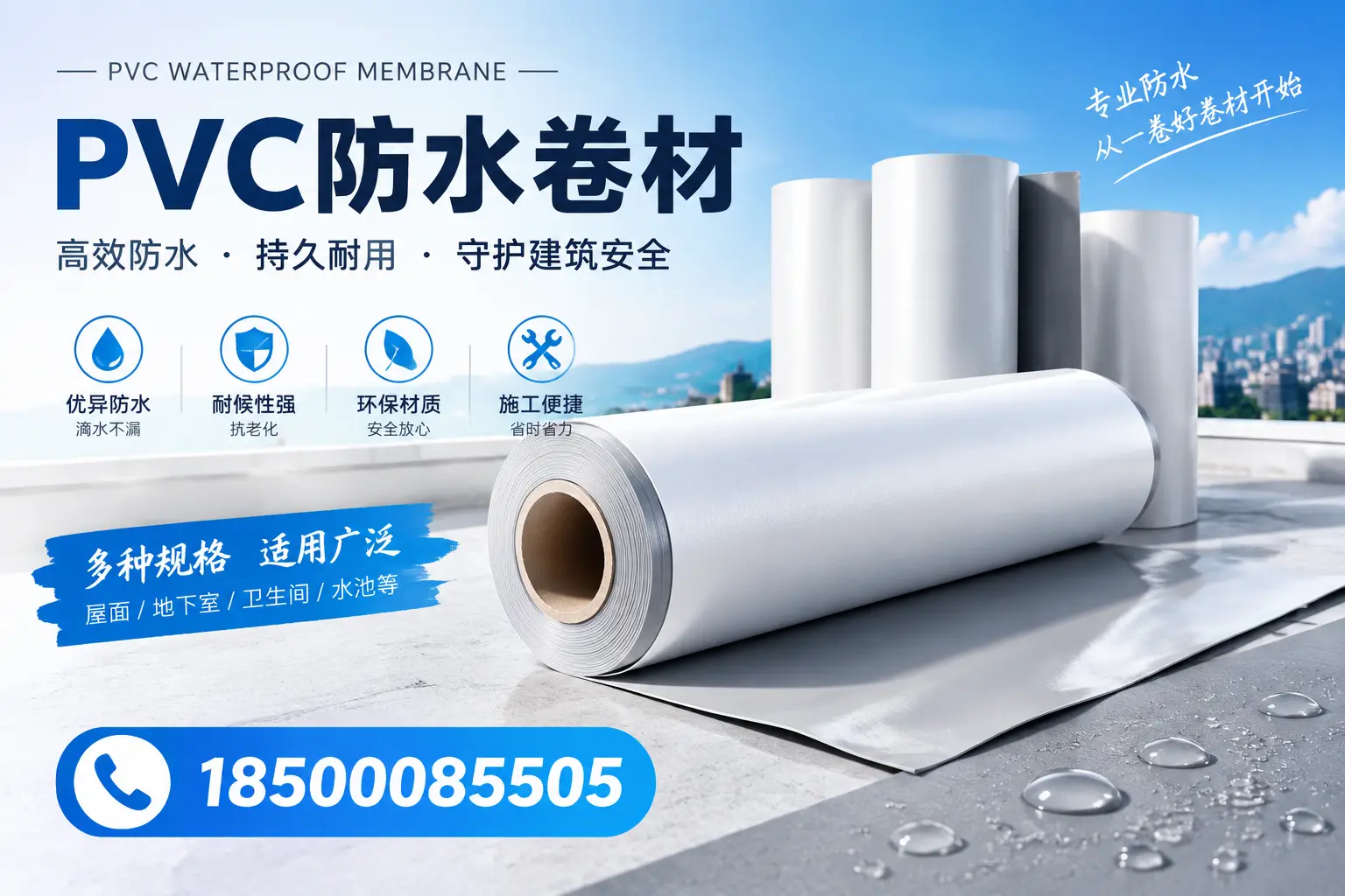 如何选择适合的PVC防水卷材?专家为您解答舟山的需求